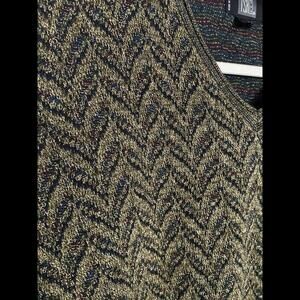 Vintage TSR Sweater Men's 2XL Printed V-Neck Long Sleeve Pullover